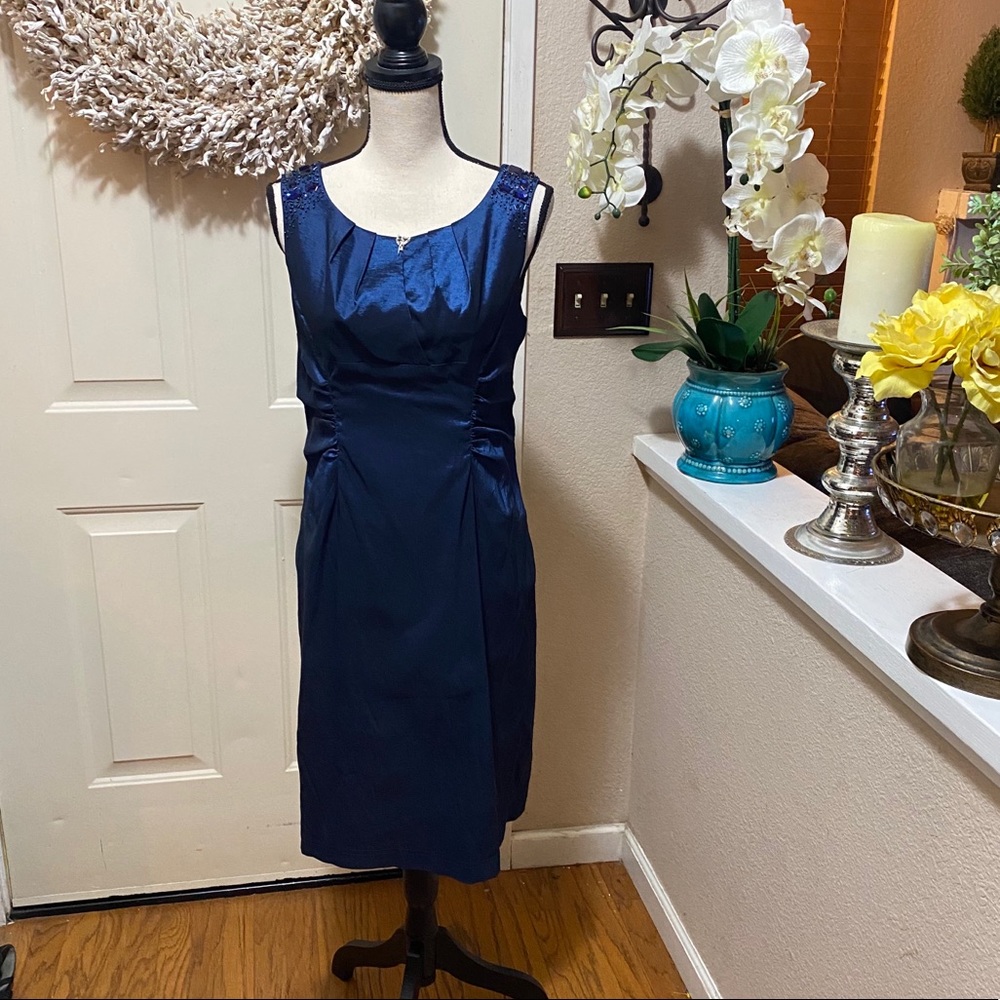 Adrianna Papell Pantone Blue Adrianna Papell Dress